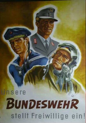 "Unsere Bundeswehr stellt Freiwillige ein"