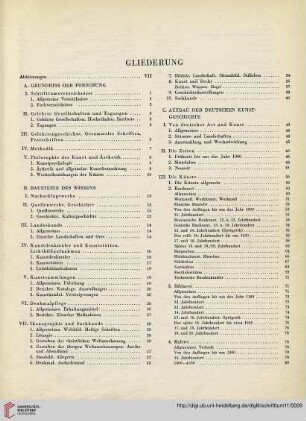 Gliederung