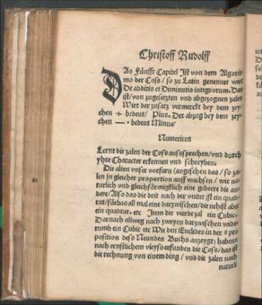Das Fünfft Capitel