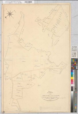 Lünen (Lünen), Dortmund (Dortmund), Teilung der Lünenschen Gemeinheiten, Reinkarte Bl.1 Horstmarlaacke, Klöterheide, Kleineheide (3 Ex.)