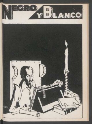 [Hombre en su estudio - Ilustración por Torres Palomar]