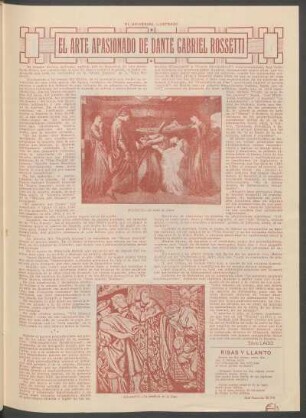 El arte apasionado de Dante Gabriel Rossetti