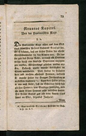 73-80, Neuntes Kapitel