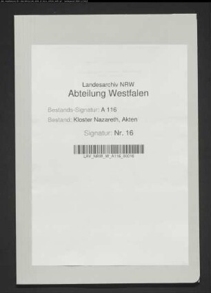 Holzordnung für das Schlagholz bei Geseke.