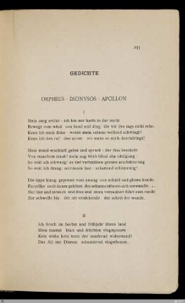 Gedichte / [Ludwig Thormaehlen]