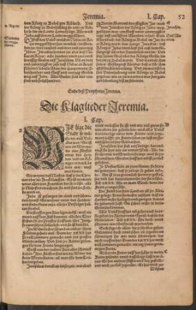 Die Klaglieder Jeremia.
