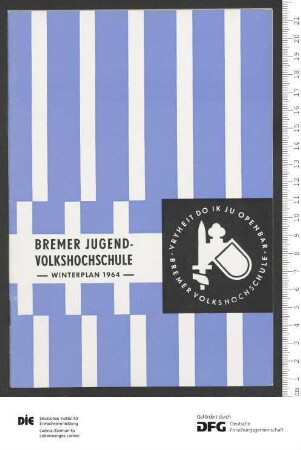Jugendprogramm 1. Trimester 1964
