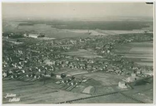 Teilansicht, Greppin (Bitterfeld): Luftaufnahme