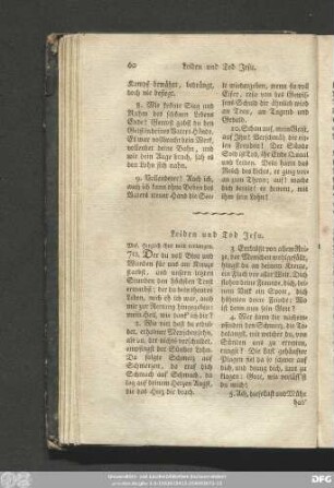 Leiden und Tod Jesu.