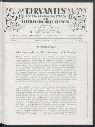 Impresiones - Una sesión de la Real Academia de la Lengua
