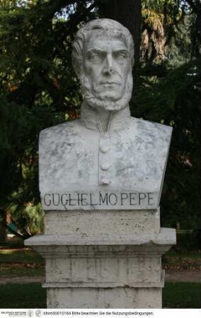 Büste des Guglielmo Pepe