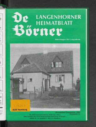 November/Dezember 1994, Nummer 11