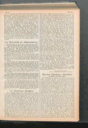 Zur Berufswahl der Schulentlassenen