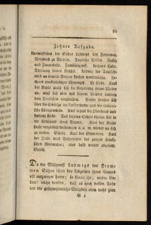 99-121, Zehnte Aufgabe.