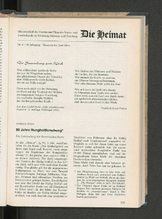 Nr. 6, 78. Jahrgang, Neumünster, Juni 1971