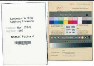 Entnazifizierung Ferdinand Northoff , geb. 19.02.1890 (Tierarzt)