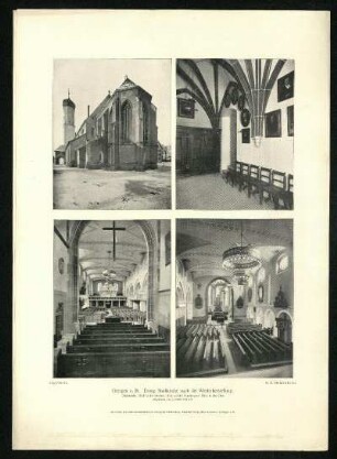 Hall. St. Michaelskirche. Heiliges Grab. Ansicht.