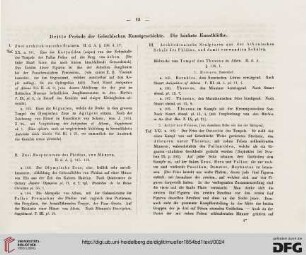 Dritte Periode der Griechischen Kunstgeschichte. Die höchste Kunstblüte