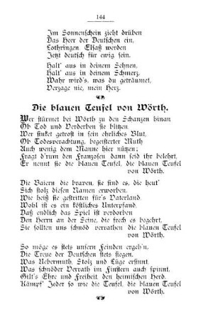 Die blauen Teufel von Wörth