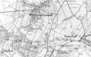 Großhennersdorf. Meßtischblatt, Sekt. Löbau, 1884