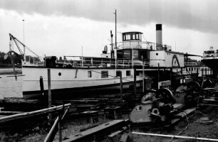 Lauenburg: Hitzler-Werft: Raddampfer "Kaiser Wilhelm" wird überholt