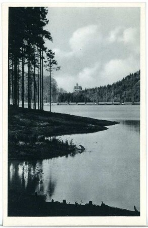 Kriebstein. Stausee und Burg