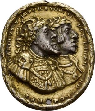 Medaille auf Karl V. und Ferdinand I., 1531