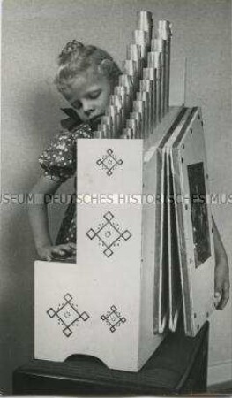Portativ-Orgel von Orgelbauer Carl Hess