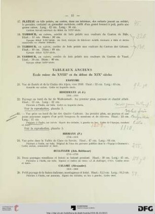 Tableaux anciens (Nr. 21-53)