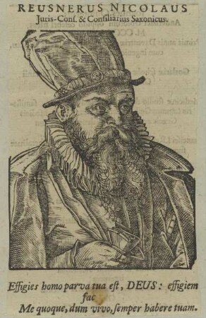 Bildnis des Reusnerus Nicolaus