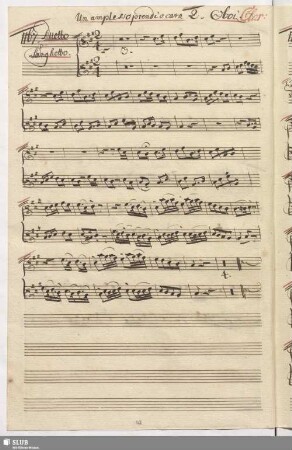 1167. Duetto: Un amplesso prendi o caro / Naumann, J.G.