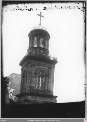 Bläserchor der Inneren Mission auf dem Turm der Paulskirche