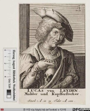 Bildnis Lucas Hugensz. van Leyden