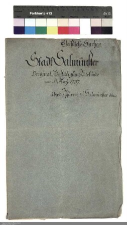 Adolf [von Dalberg], Abt von Fulda, überlässt das Stift Salmünster den Franziskanern