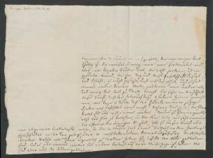Brief an Karl Klingemann : 1829