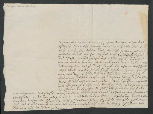 Brief an Karl Klingemann : 1829