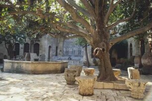 Qasr al-Azem — Hof mit Iwan
