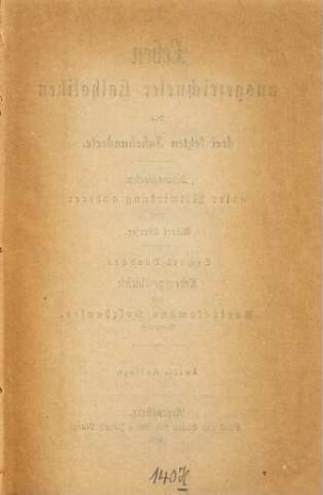 Lebensgeschichte des Bartholomäus Holzhauser, Weltpriester