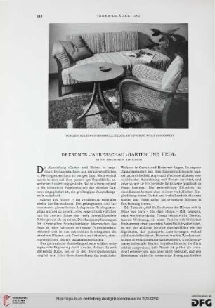 48: Dresdner Jahresschau "Garten und Heim"