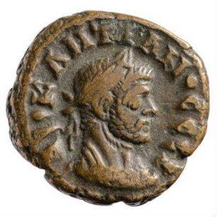 Münze, Tetradrachme, 291 / 292 n. Chr.