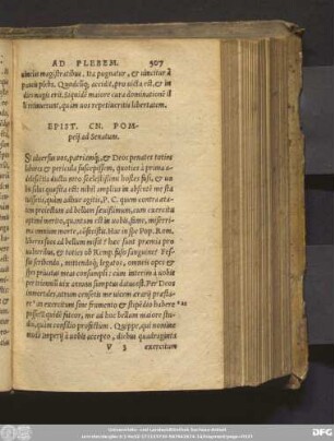 Epist. Cn. Pompeii ad Senatum.