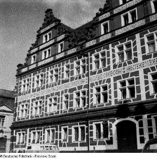 Ansbach. Markgräfliche Hofkanzlei. Ansicht von Südwesten