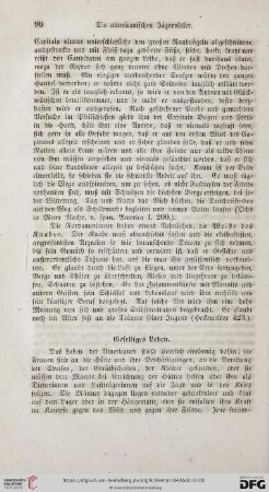 Geselliges Leben