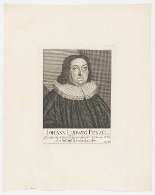 Bildnis des Iohann Ludwig Pensel