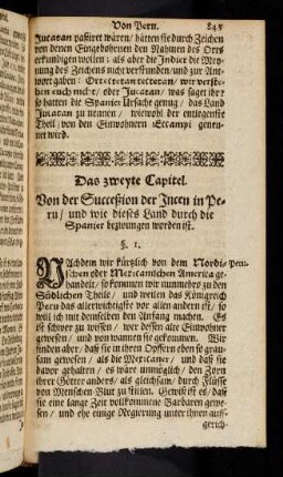 843-960, Das zweyte Capitel