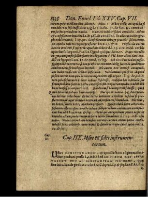 Cap. IIX. Usus & fides instrumentorum