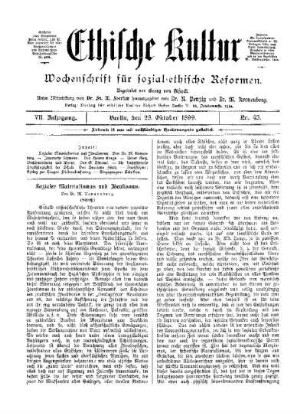 Sozialer Materialismus und Idealismus : (Schluß)