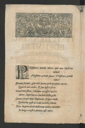 [Tempestivvm Sincerae Pietatis Officivm, Qvo Viri ... Ivsti Henning. Boehmeri, ... ]