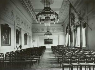 Hauptgebäude der Kadettenanstalt. Aula : Dresden-Albertstadt, Marienallee. Hauptgebäude der Kadettenanstalt. Aula