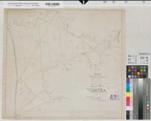 Drensteinfurt (Drensteinfurt), Spezialteilung der Averdinger Heide und des Felsfeldes, Bl.2 Brouillonkarte Felsfeld
